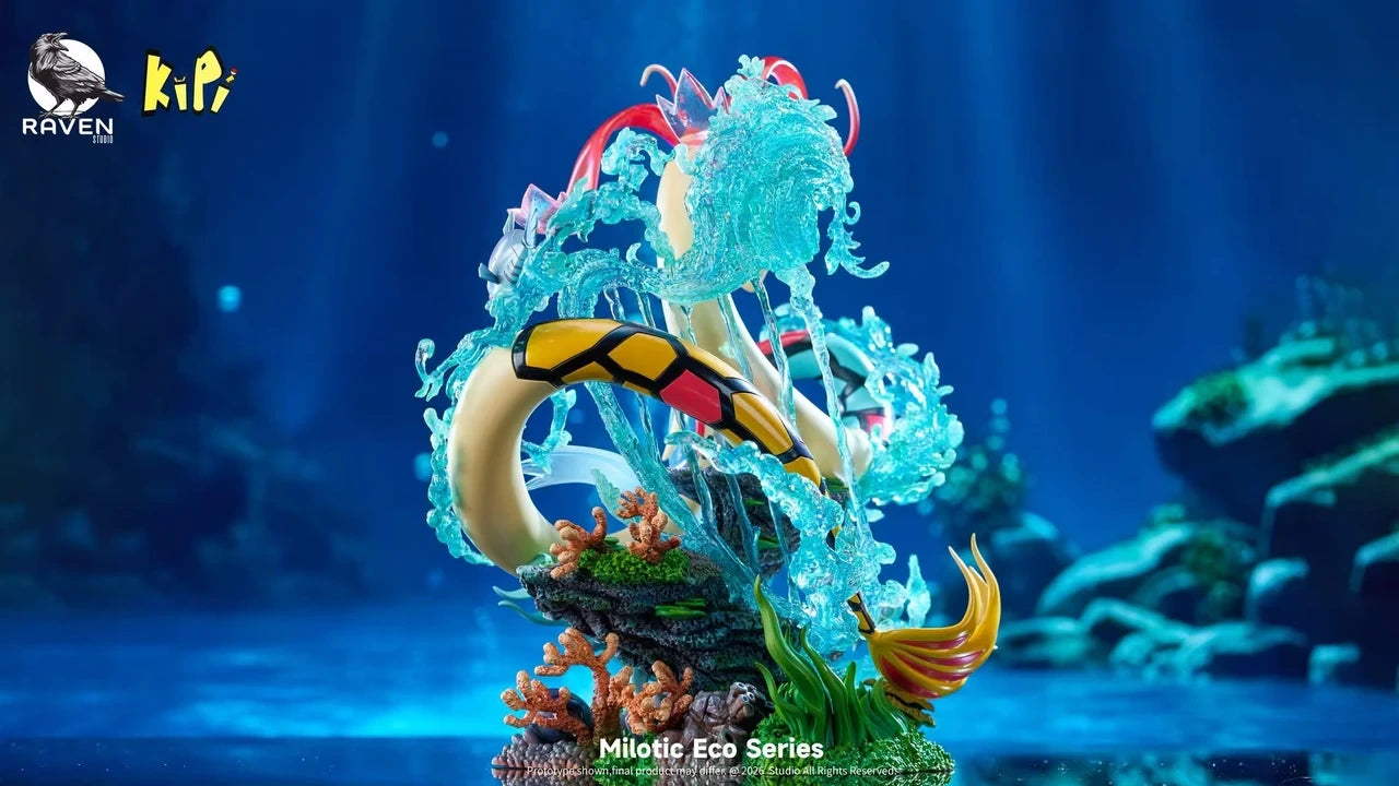 Preventa Resina Milotic Figura Pokemón Raven & Kipi  Estudio