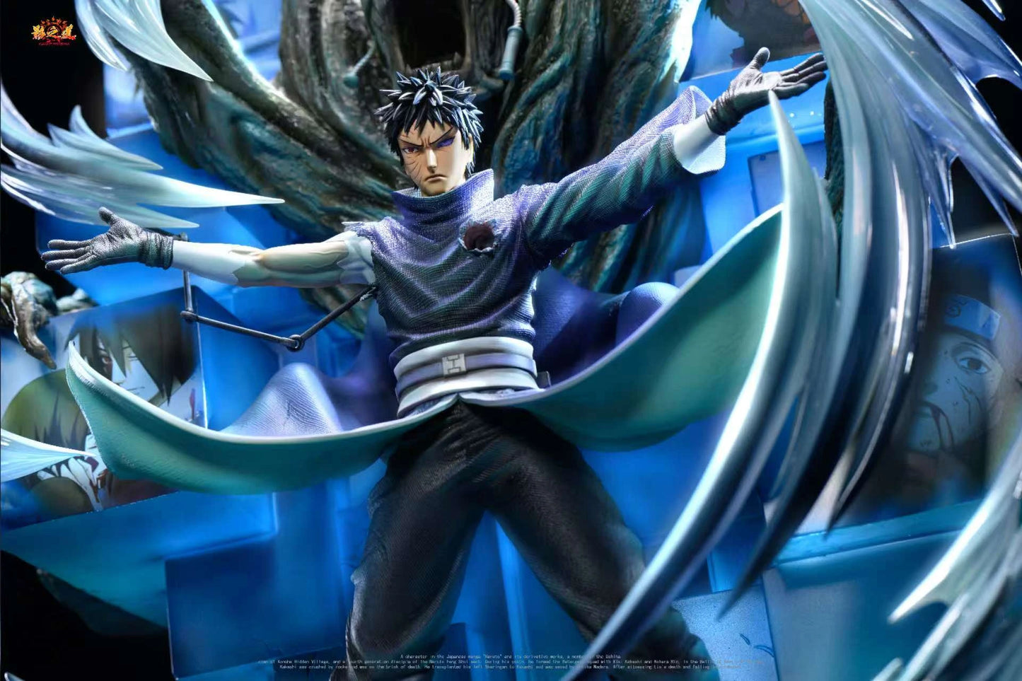 Preventa Resina Uchiha Obito Figura Naruto Kagemusha  Estudio