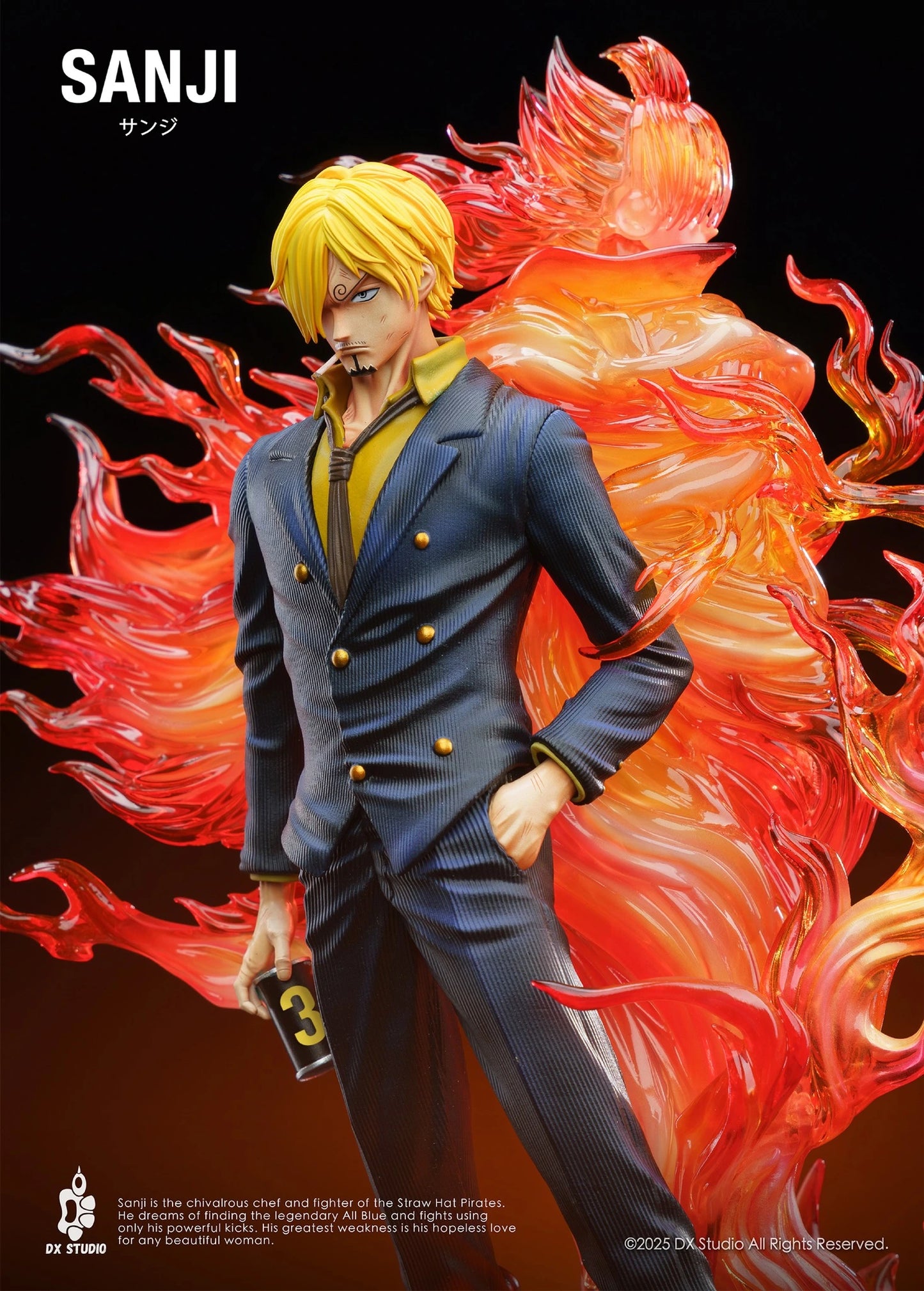 Preventa Resina Vinsmoke Sanji Figura One Piece DX Estudio