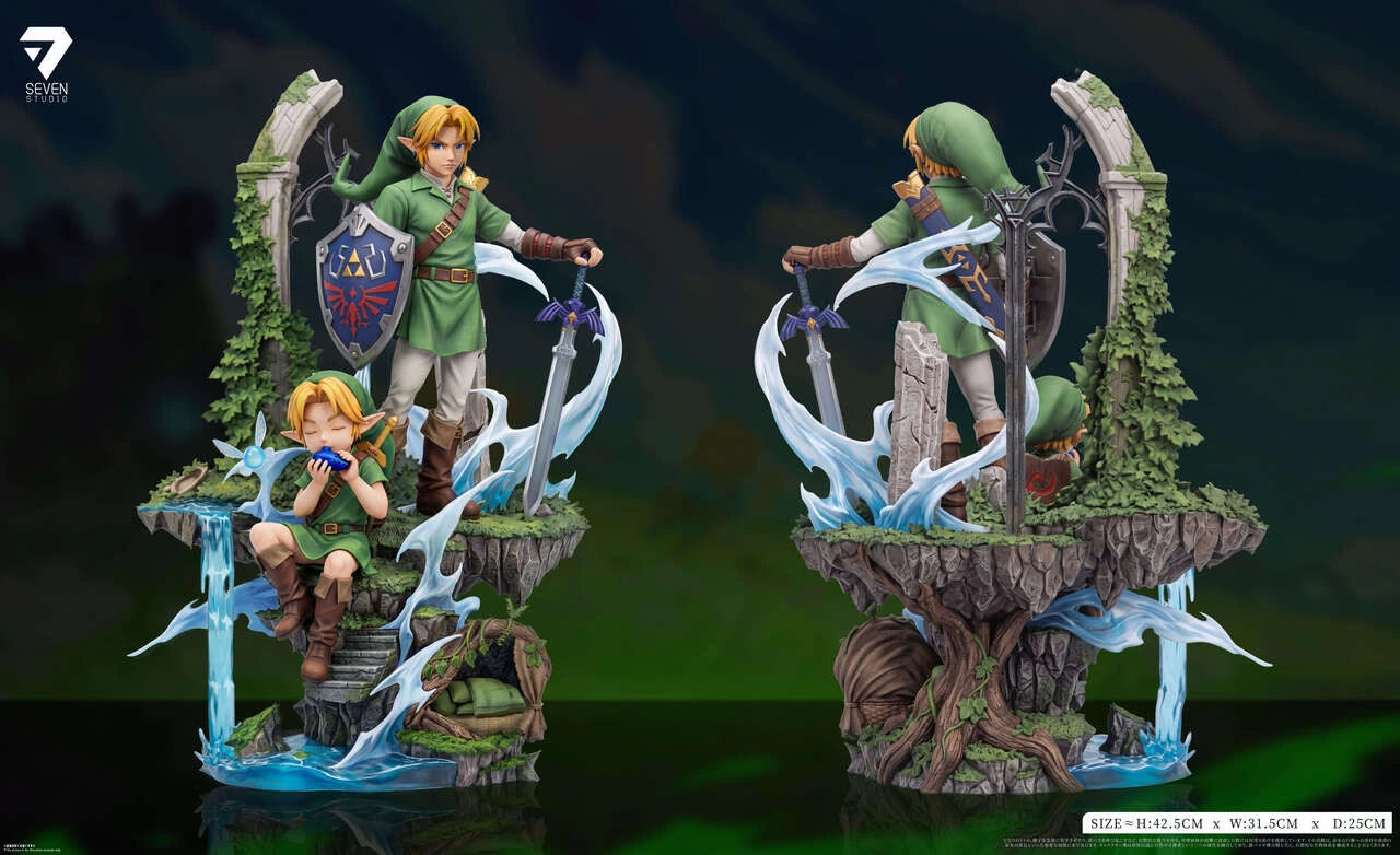 "Preventa Resina Link Figura The Legend of Zelda  1/6 SEVEN Estudio"