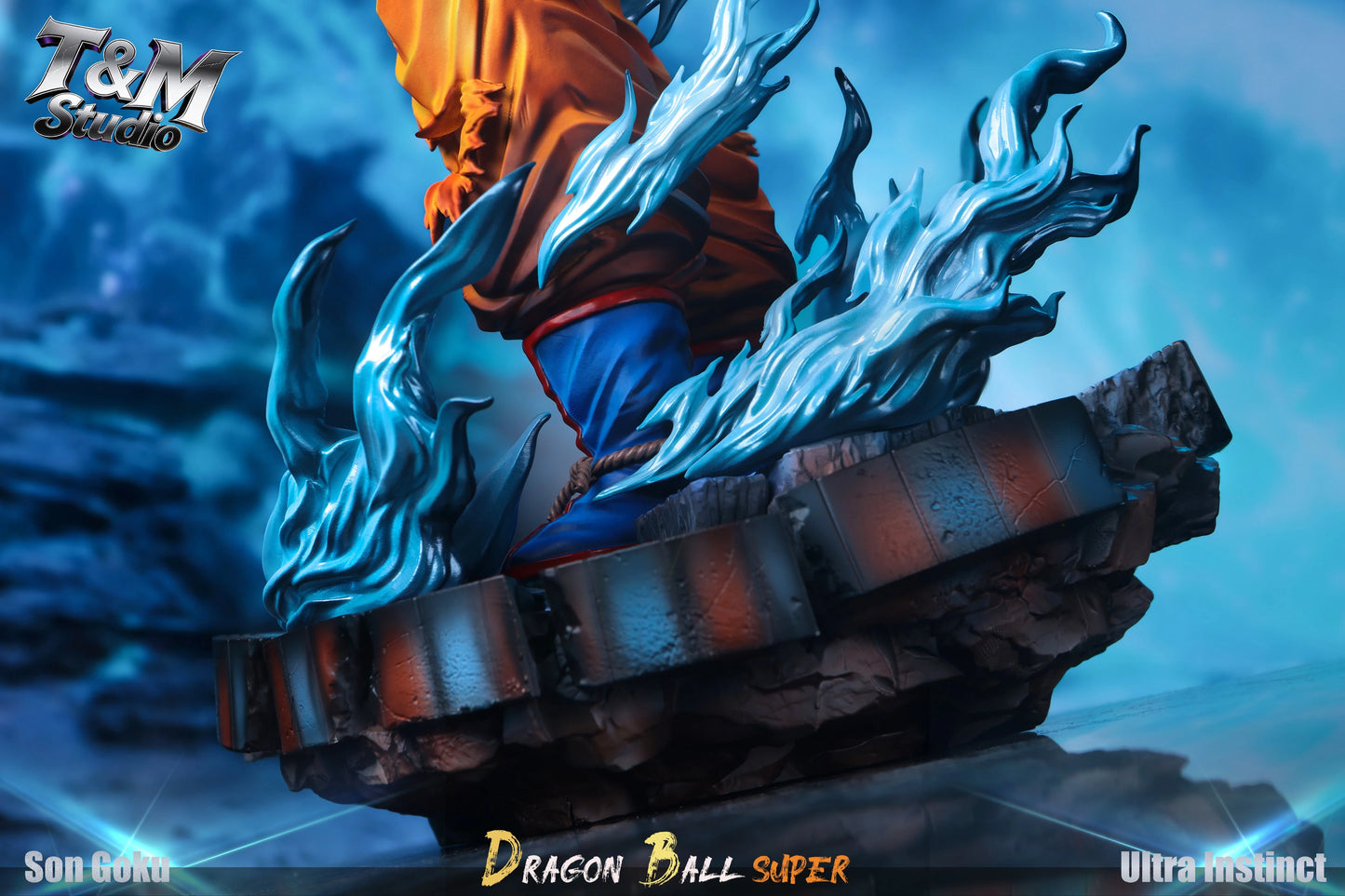 Preventa Resina Goku Ultra Instinto Figura Dragon Ball 1/6 T & M Estudio