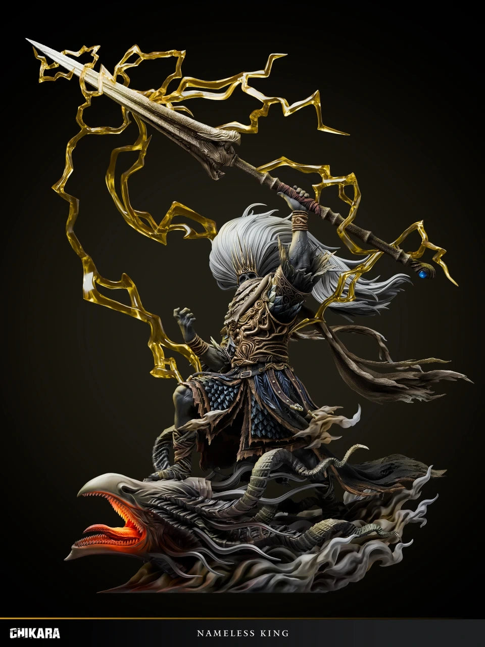 Preventa Resina Nameless King Figura Dark Souls 3 1/4 Chikara Estudio