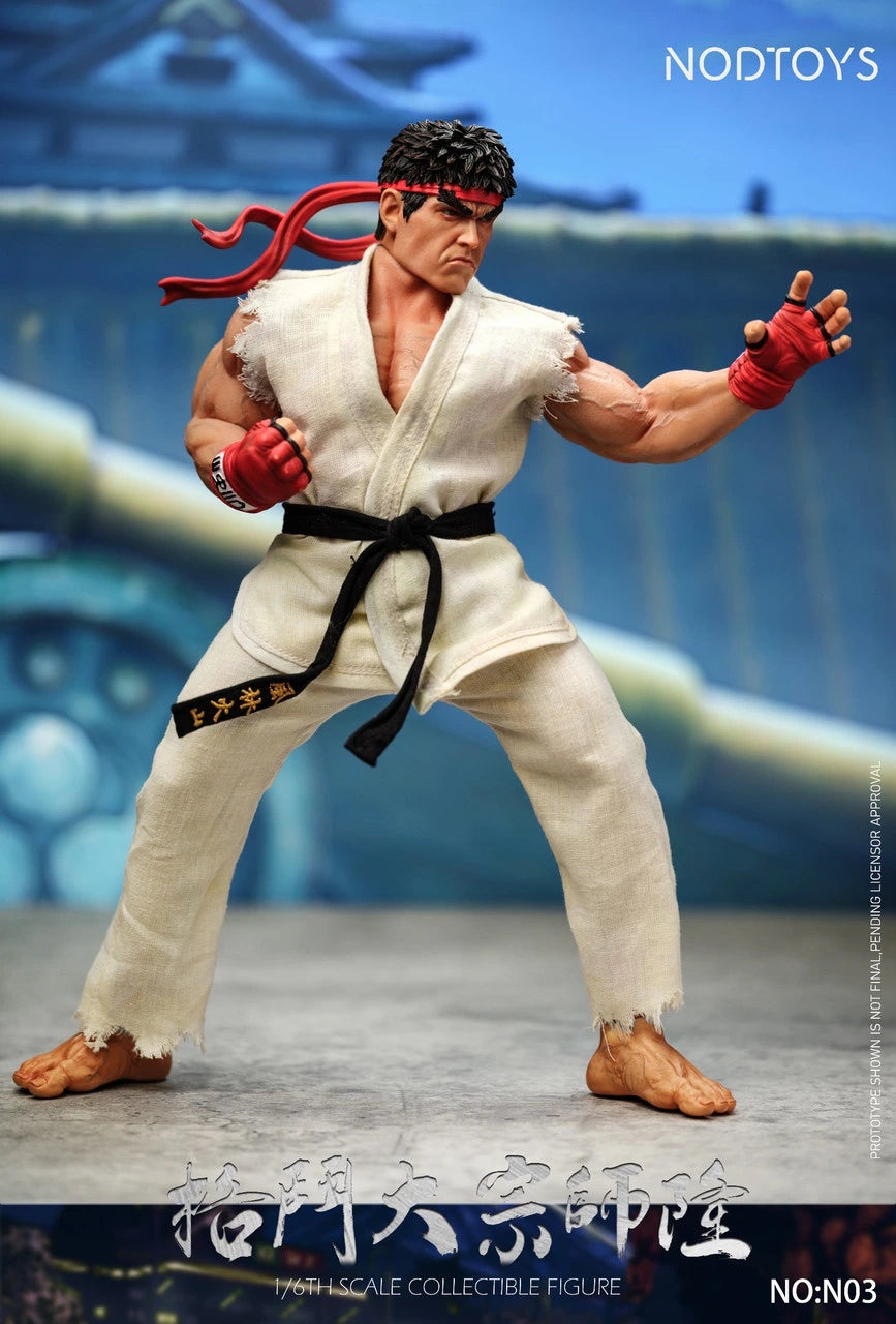 Preventa PVC/Silicona Ryu Figura Street Fighter NODTOYS Estudio
