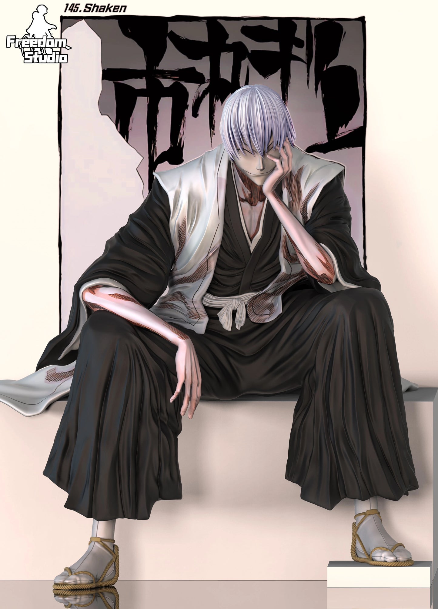 Preventa Resina Ichimaru Gin Figura Bleach Freedom Estudio