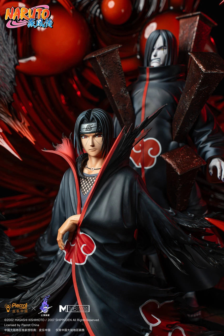 Preventa Resina Uchiha Itachi Figura Naruto Pickstar (Licencia) Estudio