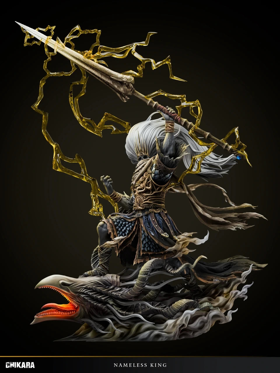 Preventa Resina Nameless King Figura Dark Souls 3 1/4 Chikara Estudio