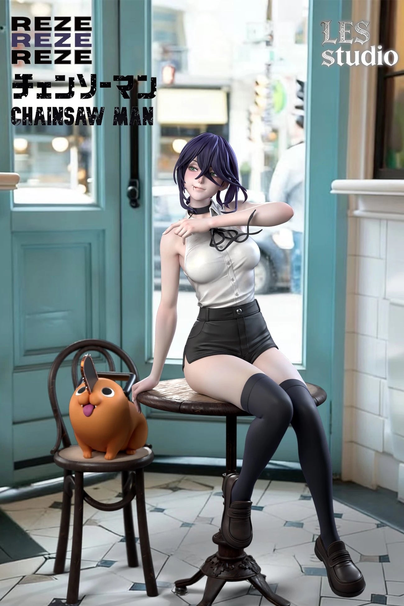 Preventa Resina Reze Figura Chainsaw Man LES Estudio