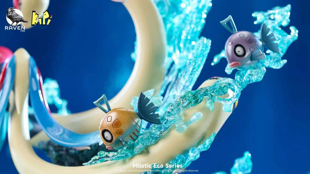 Preventa Resina Milotic Figura Pokemón Raven & Kipi  Estudio
