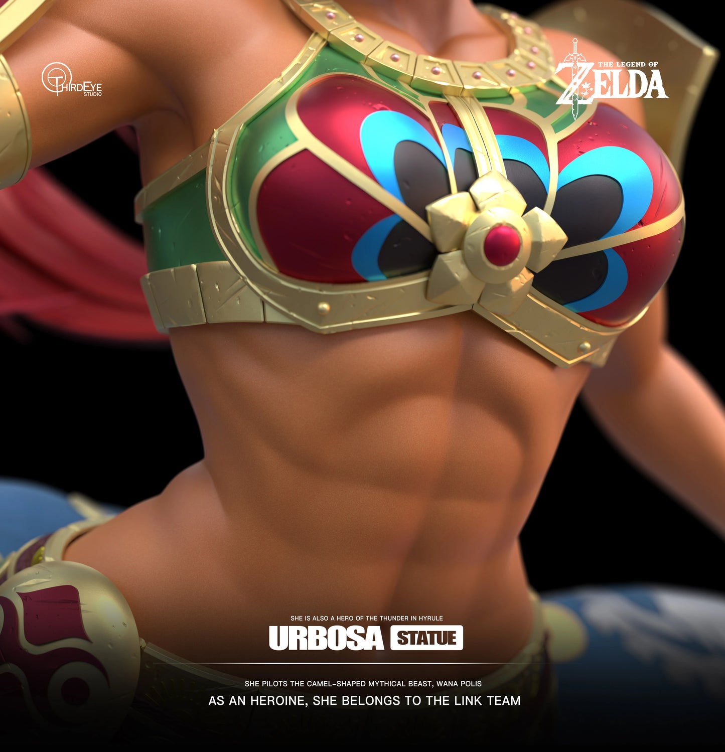 Preventa Resina Urbosa Figura The Legend of Zelda Third Eye Estudio