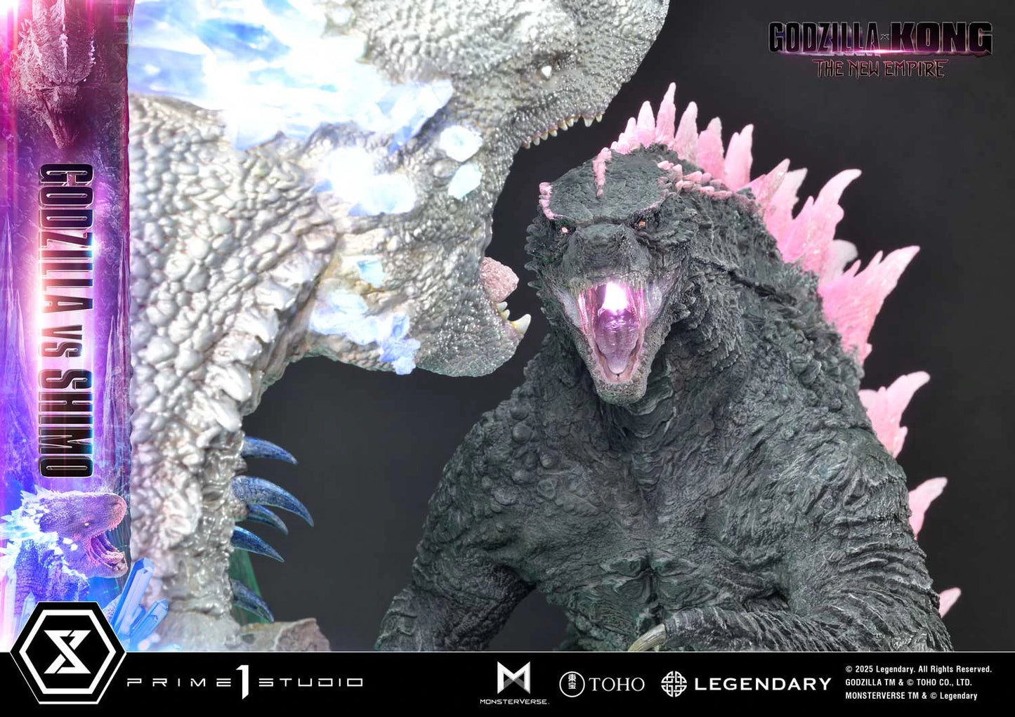 Preventa Resina Godzilla vs Shimo Figura Godzilla y Kong: El Nuevo Imperio Prime 1 (Licencia) Estudio