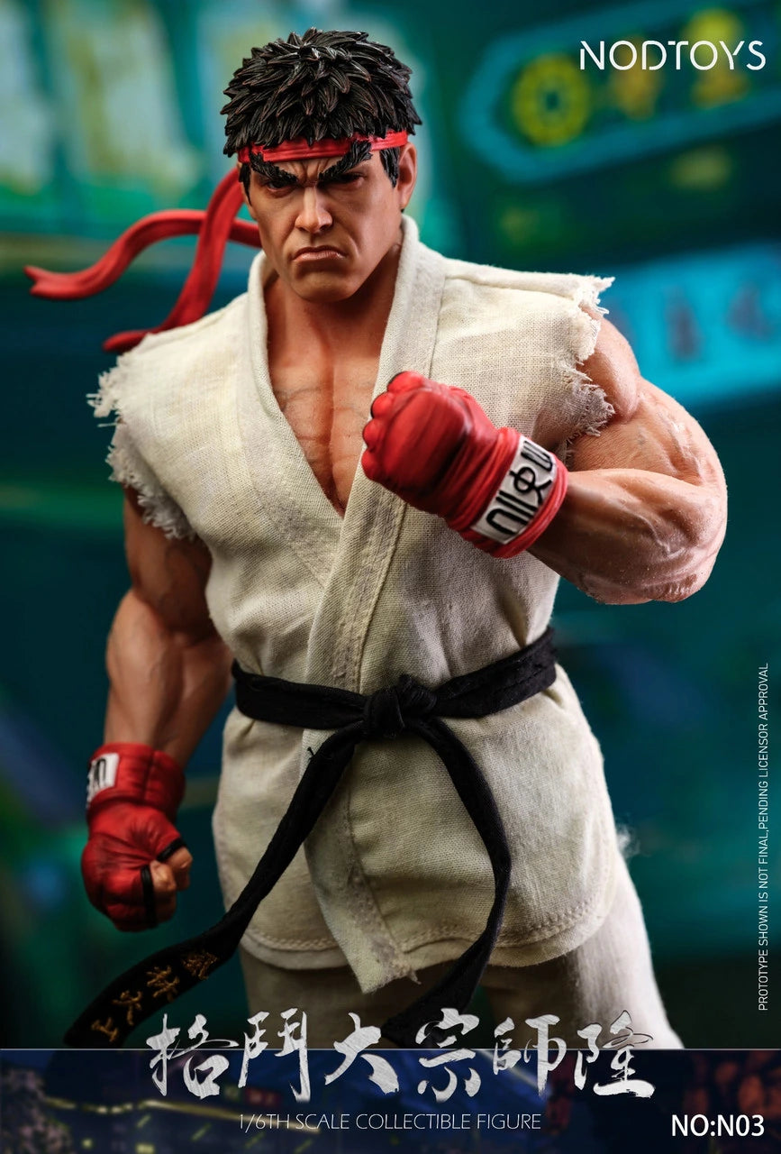 Preventa PVC/Silicona Ryu Figura Street Fighter NODTOYS Estudio