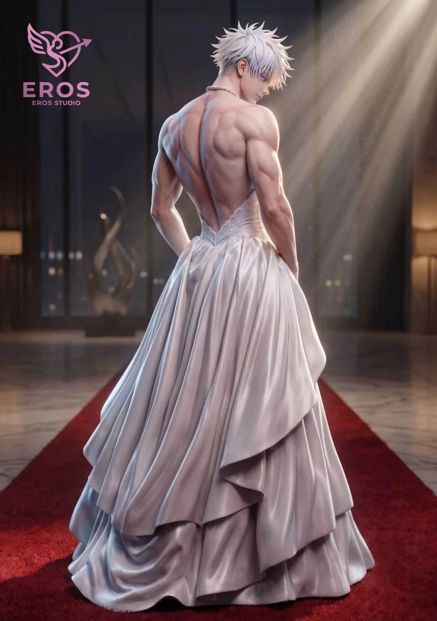 Preventa Resina Gojo Satoru Figura Jujutsu Kaisen 1/6 Eros Estudio
