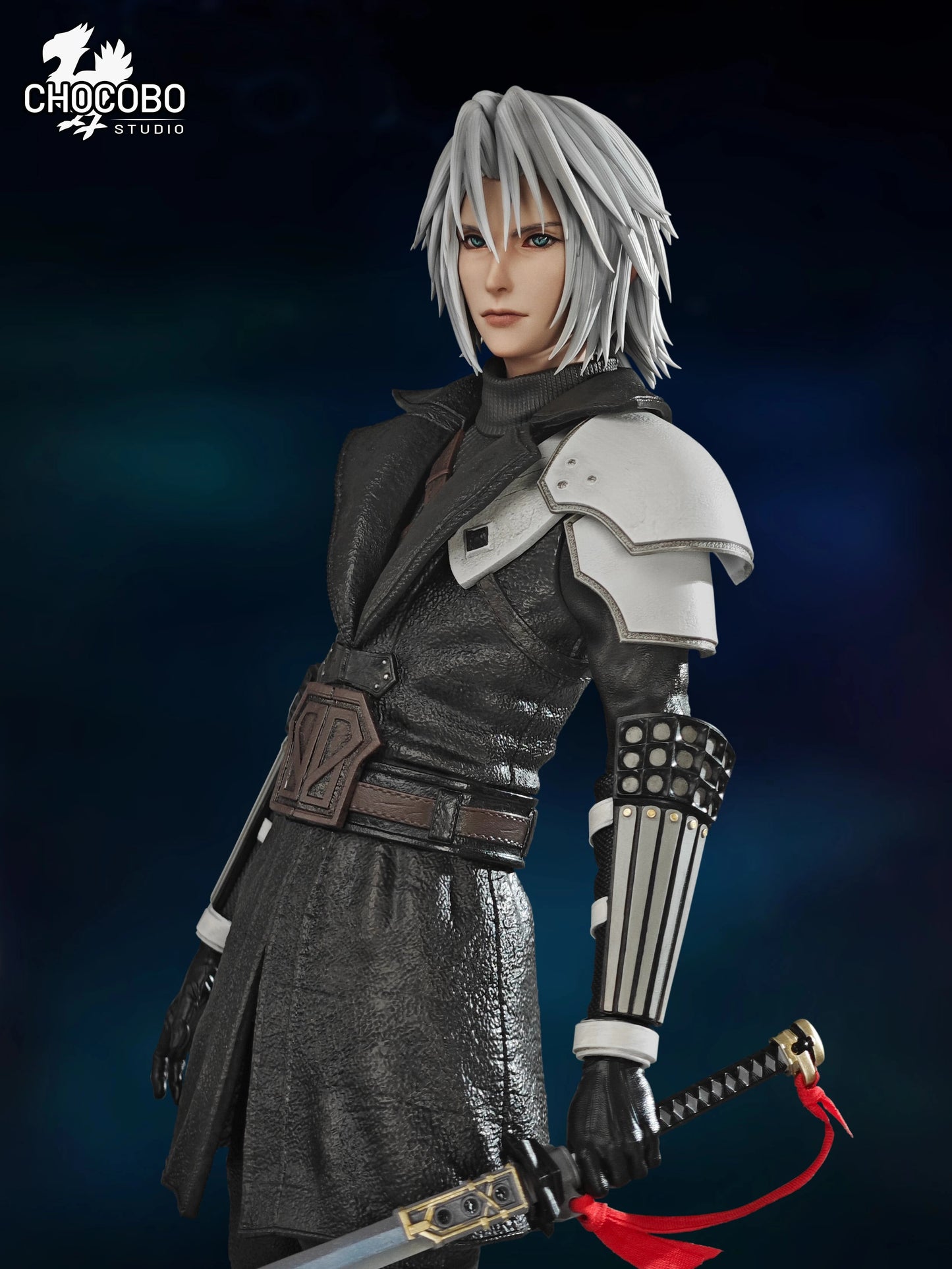 Preventa Resina Sephiroth Figura Final Fantasy VII Chocobo  Estudio