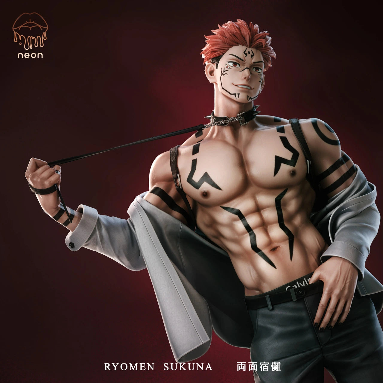Preventa Resina Ryomen Sukuna Figura Jujutsu Kaisen 1/6 NEON Estudio