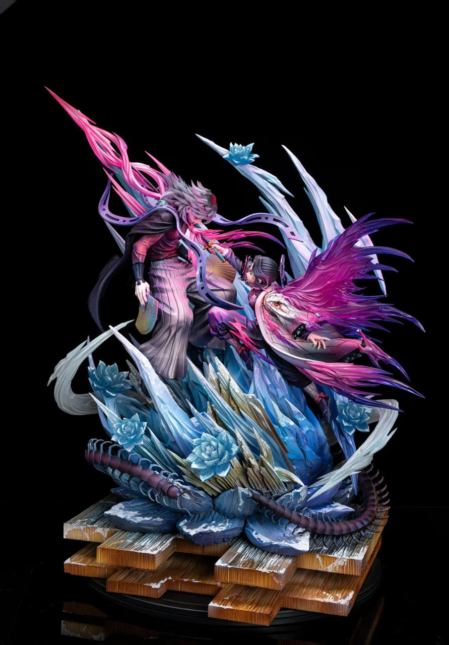 Preventa Resina Shinobu Kcho vs Douma Figura Demon Slayer Lei Hao Ke Yu Estudio