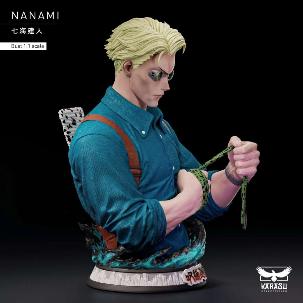 Preventa Resina Nanami Kento Figura Jujutsu Kaisen Karasu Collectibles Estudio