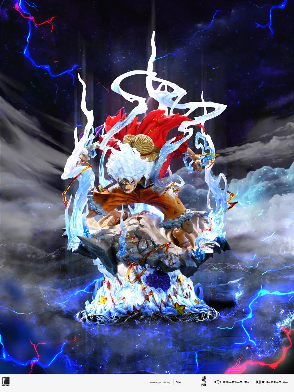 Preventa Resina Monkey D. Luffy "Nika" Figura One Piece Last Sleep Estudio