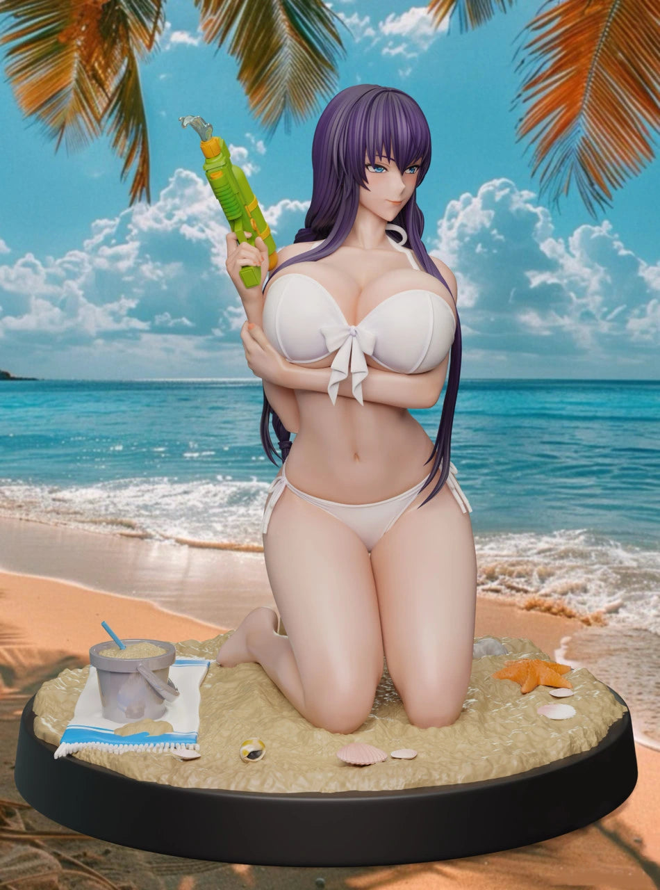 "Preventa Resina Busujima Saeko Figura Highschool of the Dead  1/6 Crown Estudio"