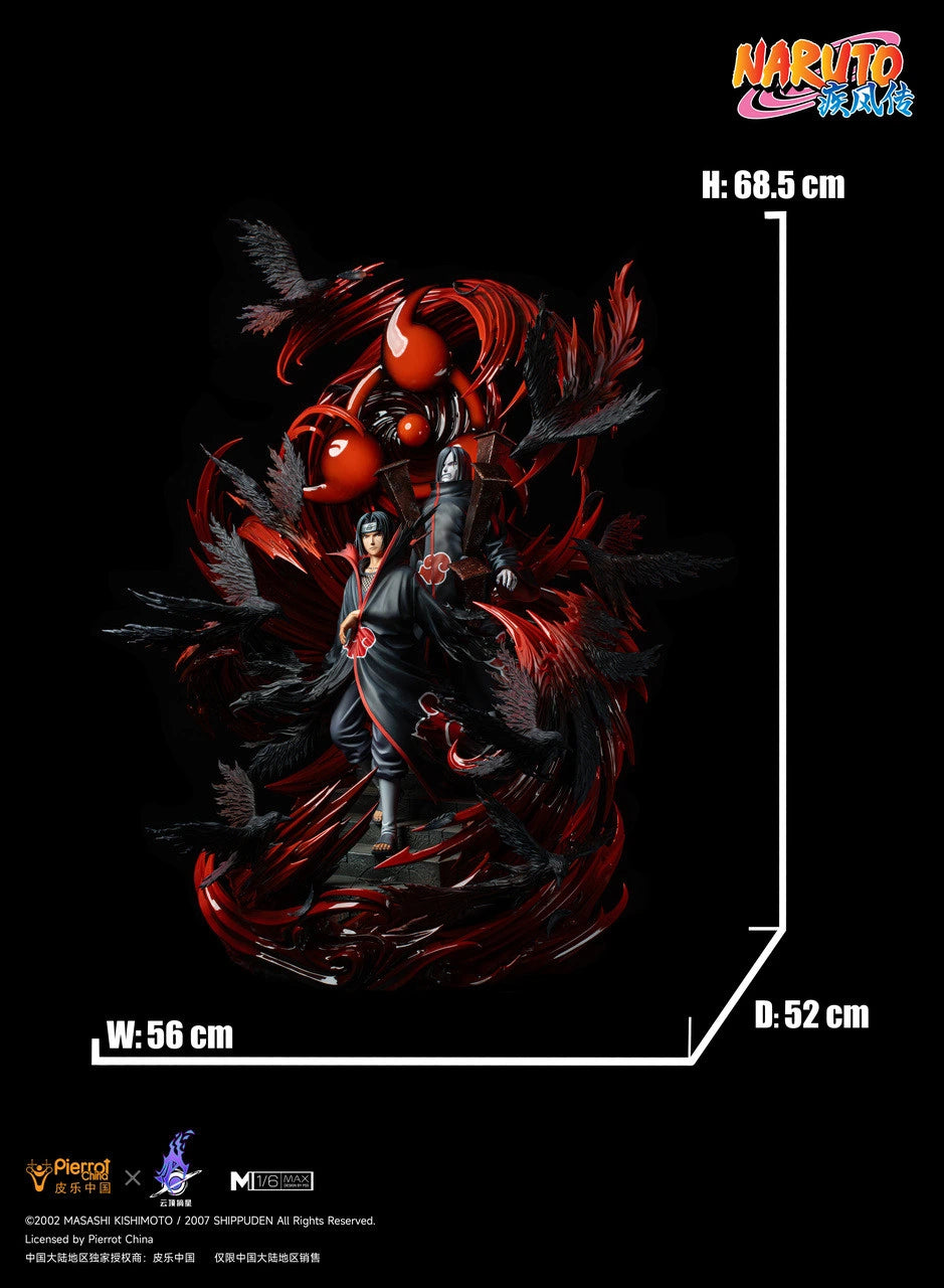 Preventa Resina Uchiha Itachi Figura Naruto Pickstar (Licencia) Estudio