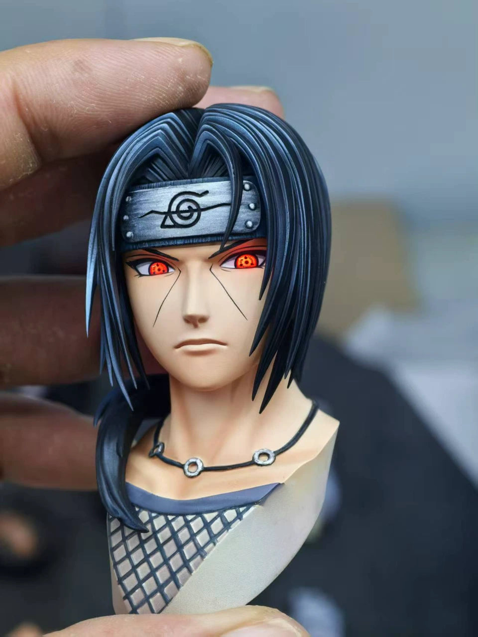 Preventa Resina Uchiha Itachi Figura Naruto Pickstar (Licencia) Estudio