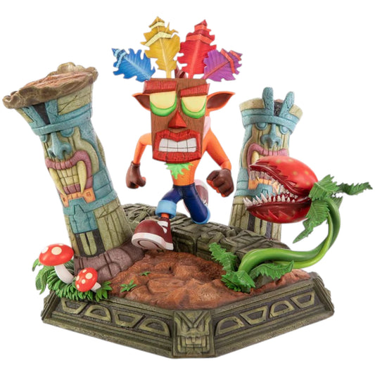 Preventa Resina Crash Figura Crash Bandicoot First 4 Figures (Licencia) Estudio