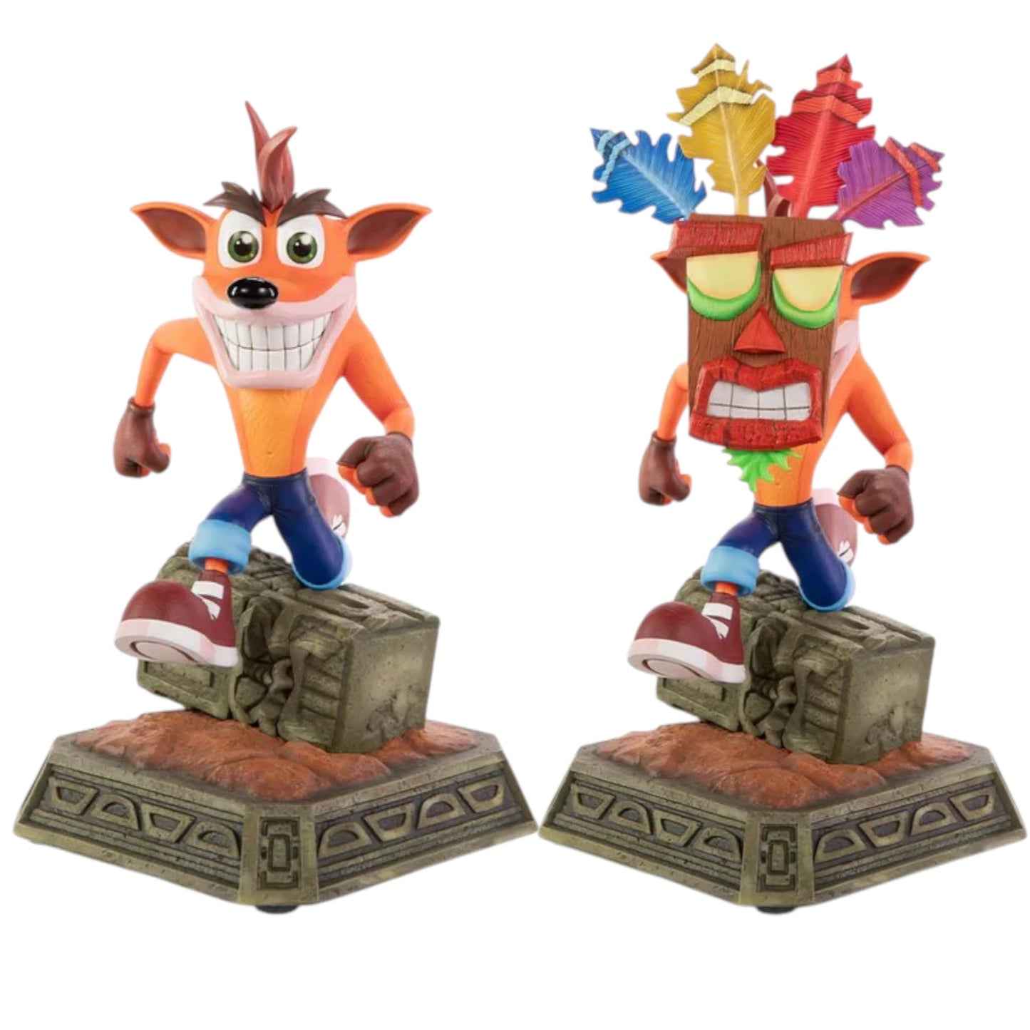 Preventa Resina Crash Figura Crash Bandicoot First 4 Figures (Licencia) Estudio