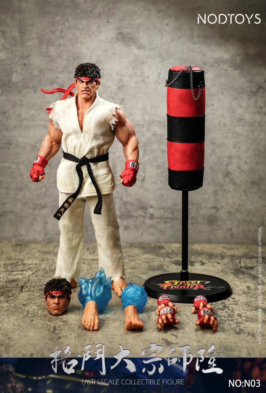 Preventa PVC/Silicona Ryu Figura Street Fighter NODTOYS Estudio