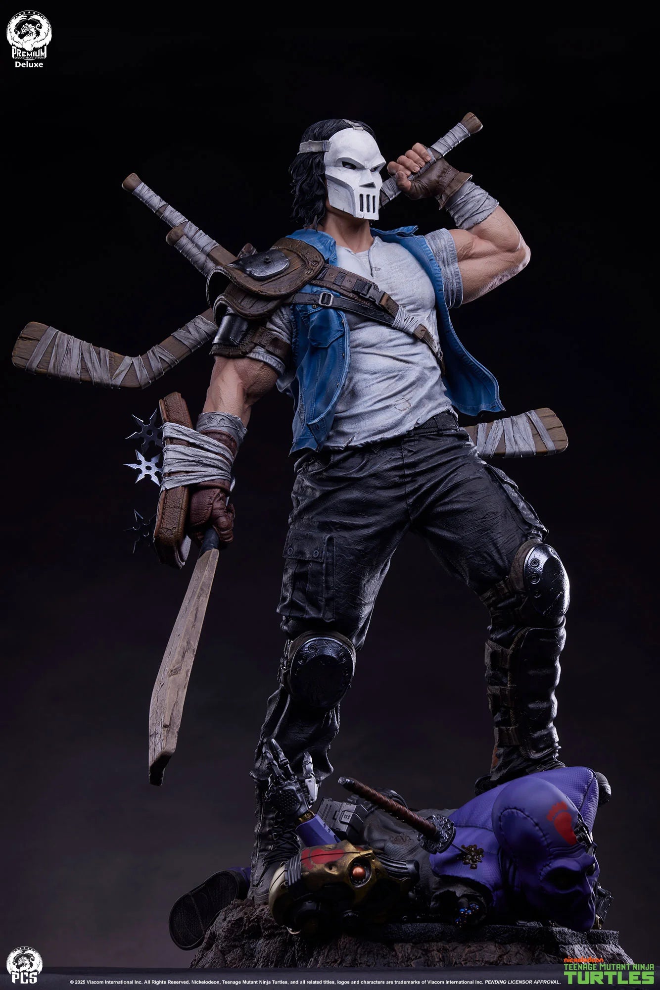 Preventa Resina Casey Jones Figura Tortugas Ninja PCS (Licencia) Estudio
