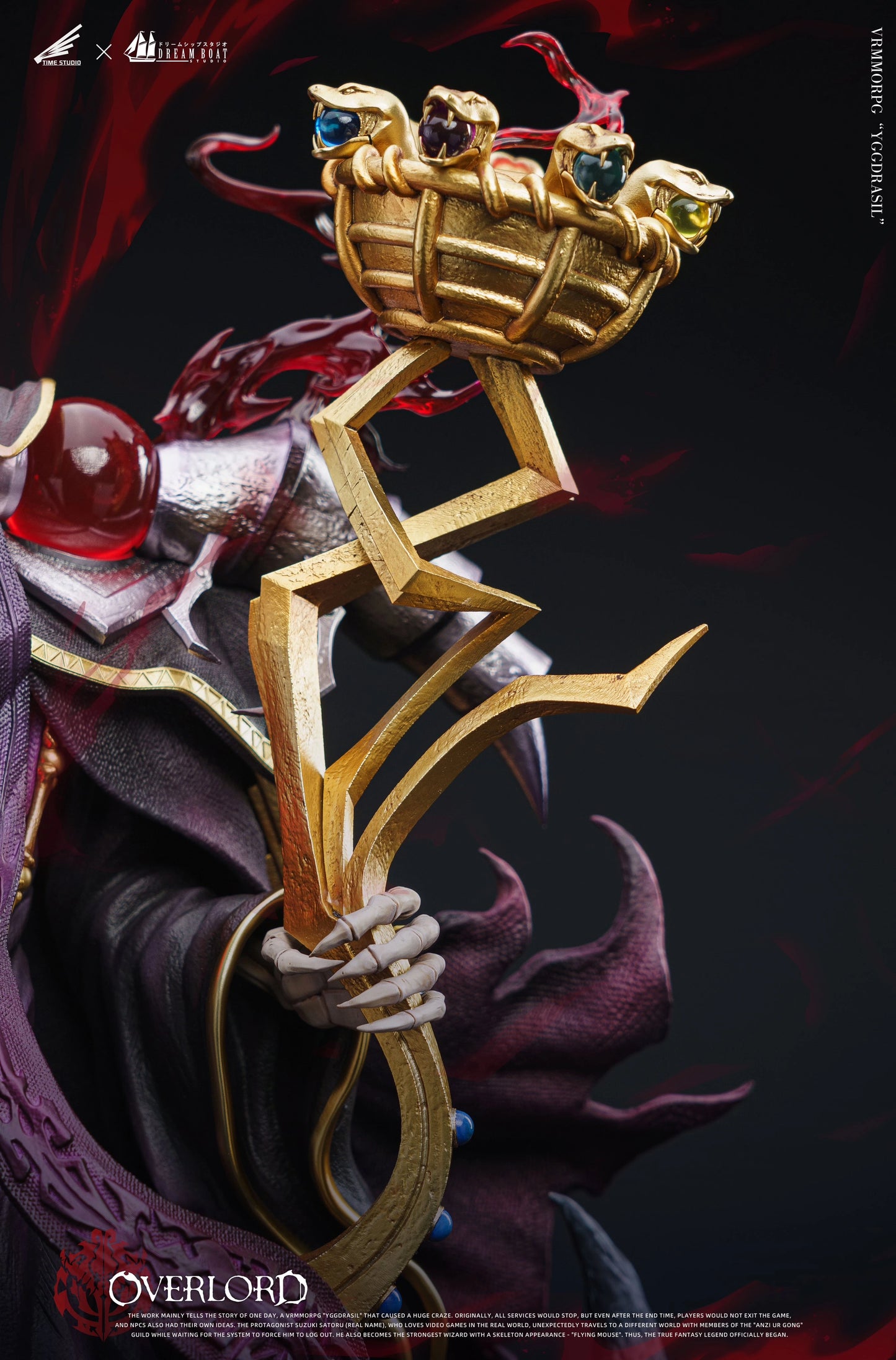 Preventa Resina Ainz Ooal Gown Figura Overlord Dream Boat & Time  Estudio