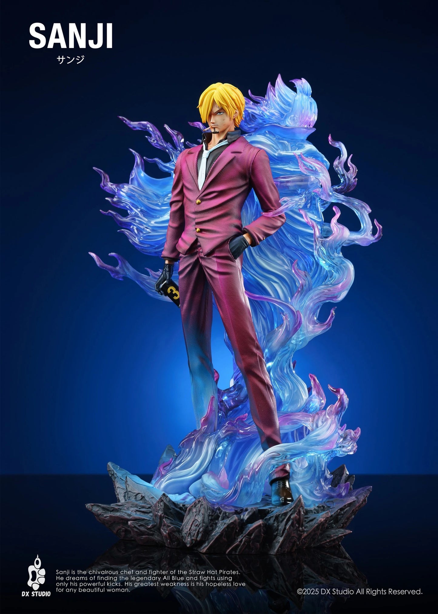 Preventa Resina Vinsmoke Sanji Figura One Piece DX Estudio
