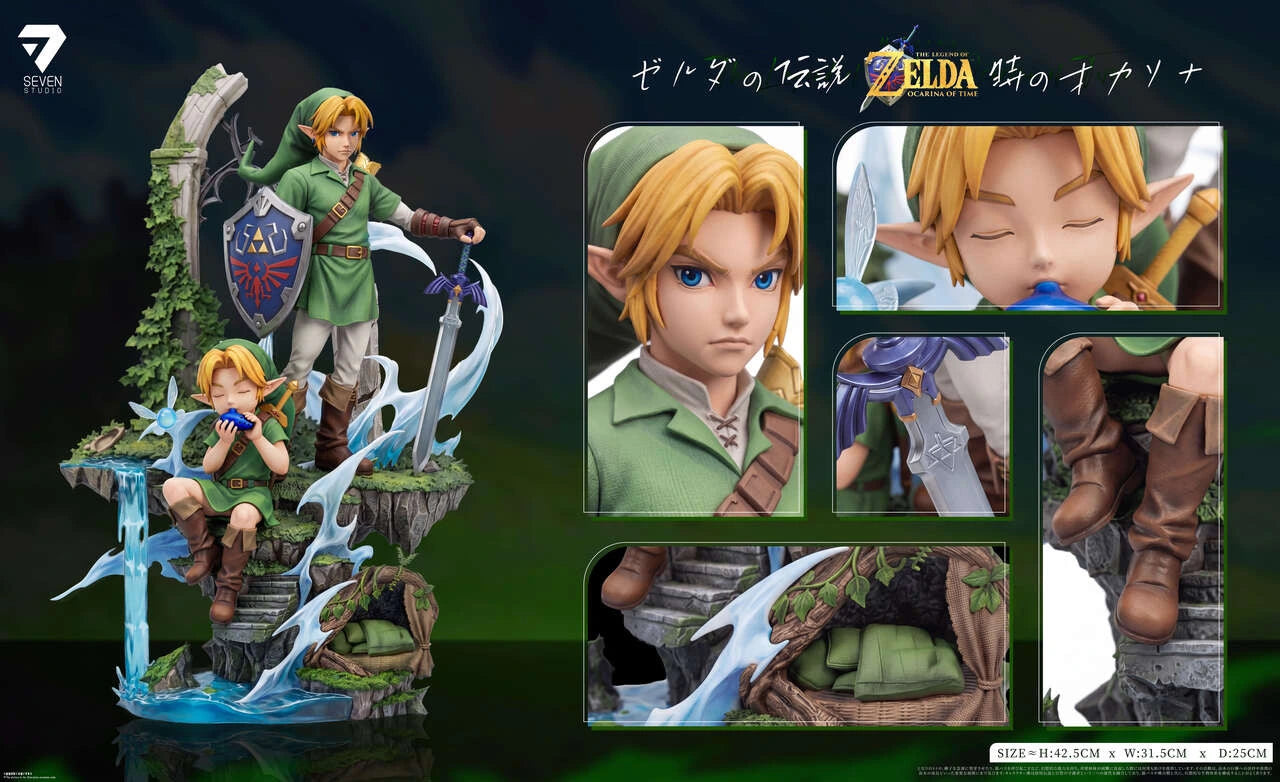 "Preventa Resina Link Figura The Legend of Zelda  1/6 SEVEN Estudio"