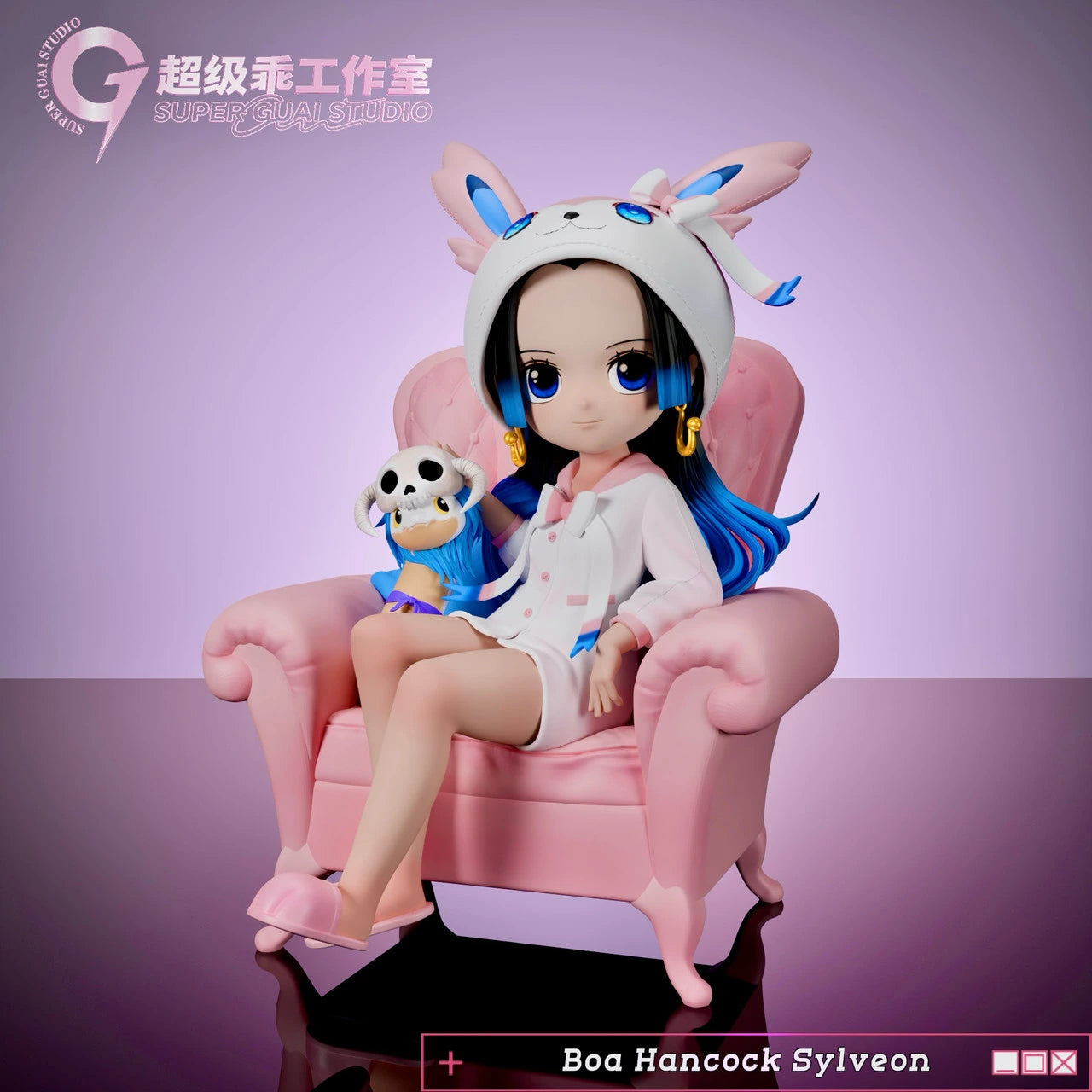 Preventa Resina Boa Hancock Figura One Piece Super Guai Estudio