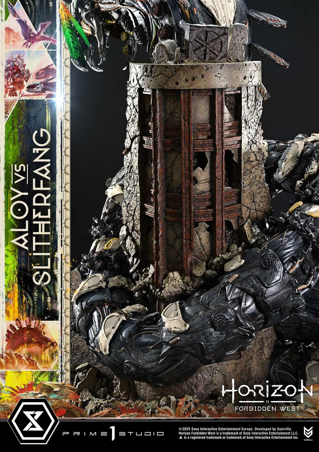 Preventa Resina Aloy vs. The Slitherfang Figura Horizon Forbidden West   Prime 1 (Licencia) Estudio