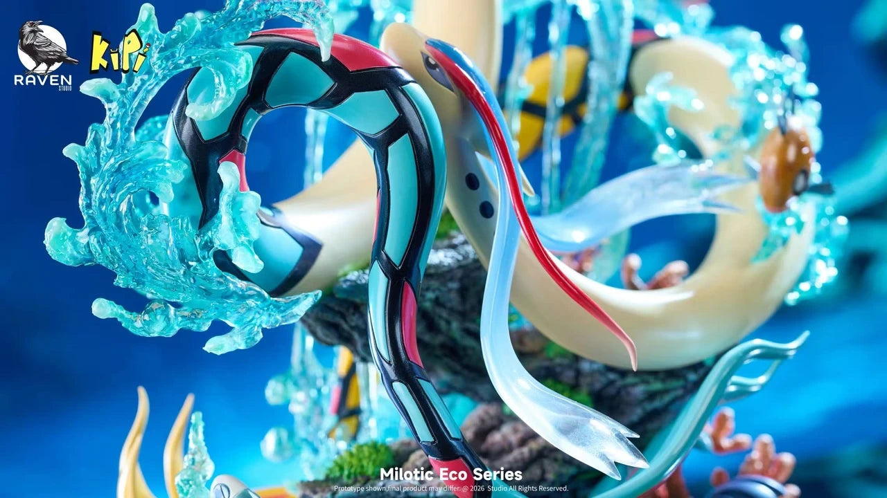 Preventa Resina Milotic Figura Pokemón Raven & Kipi  Estudio