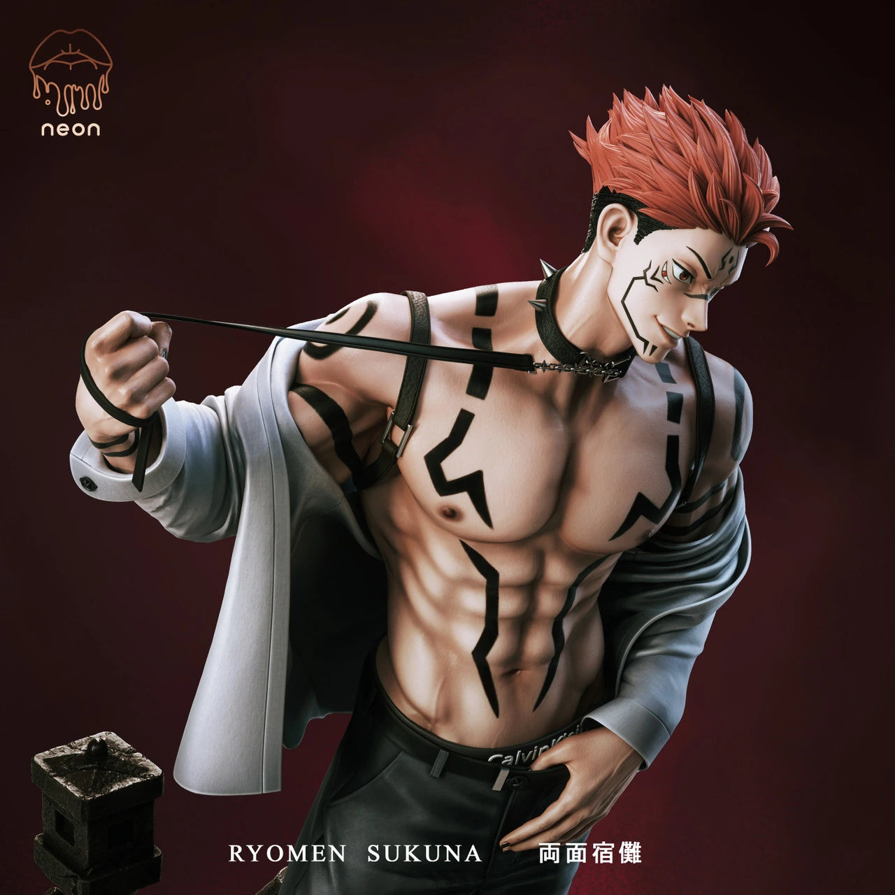 Preventa Resina Ryomen Sukuna Figura Jujutsu Kaisen 1/6 NEON Estudio