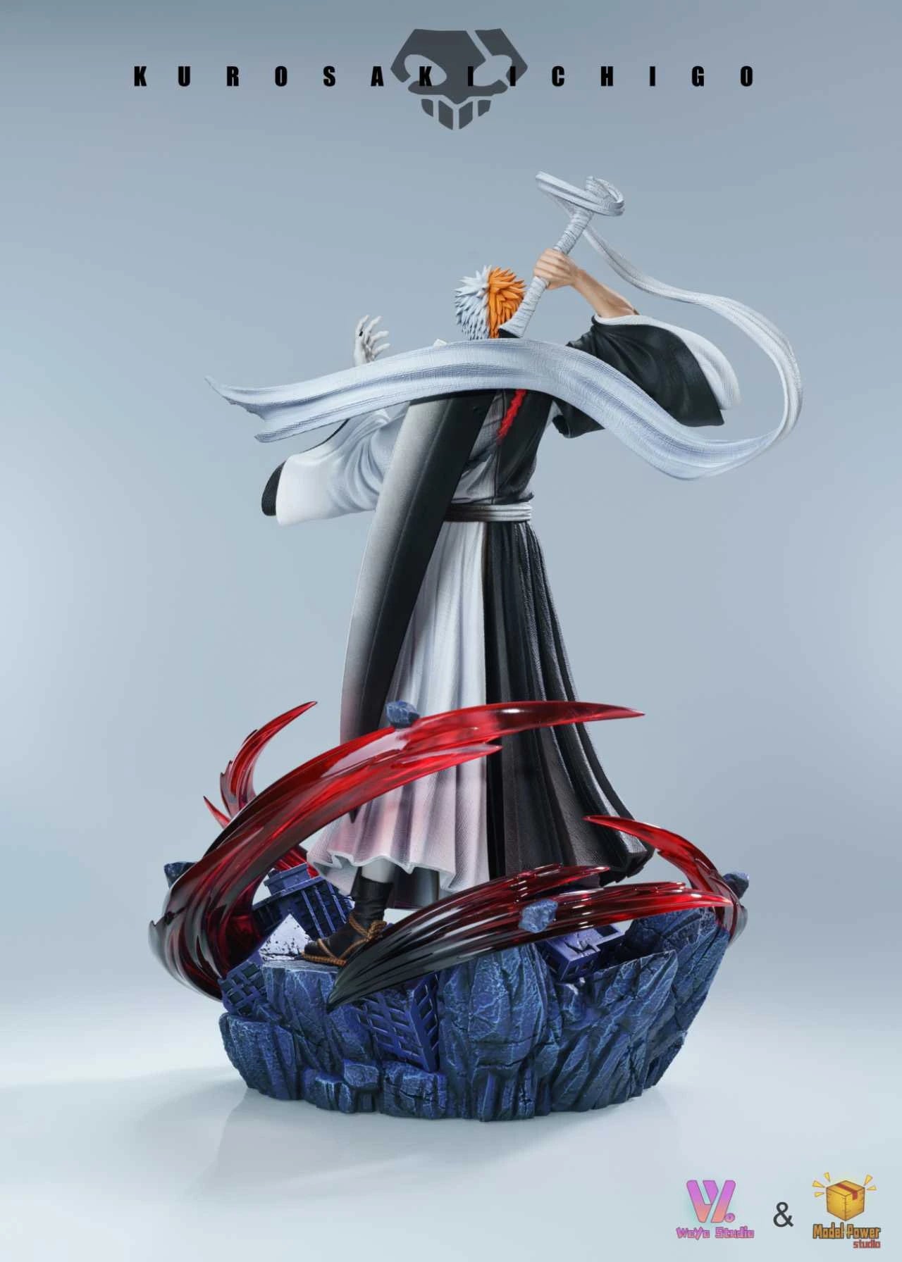 Preventa Resina Kurosaki Ichigo Figura Bleach WoYo & Model Power Estudio