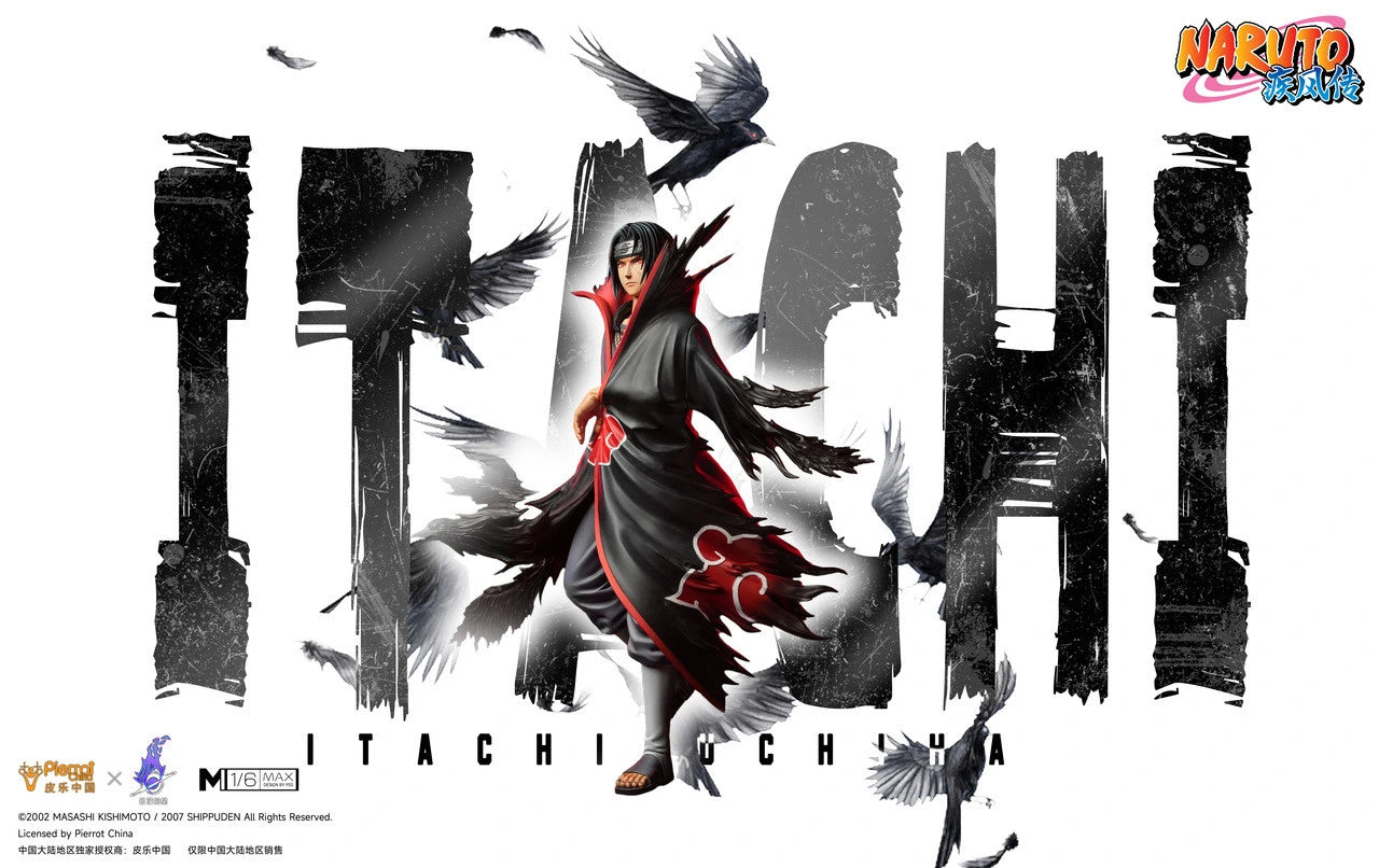 Preventa Resina Uchiha Itachi Figura Naruto Pickstar (Licencia) Estudio