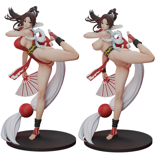 Preventa Resina Mai Shiranui Figura Street Fighter TG Estudio