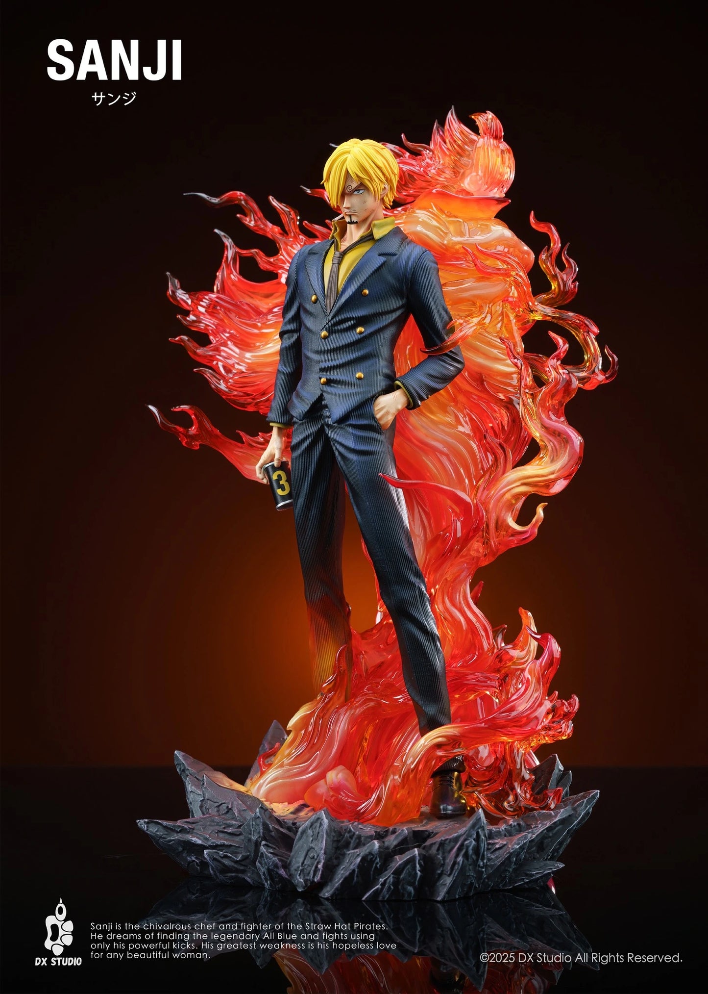 Preventa Resina Vinsmoke Sanji Figura One Piece DX Estudio