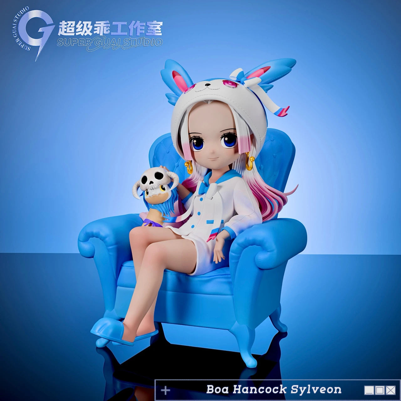 Preventa Resina Boa Hancock Figura One Piece Super Guai Estudio