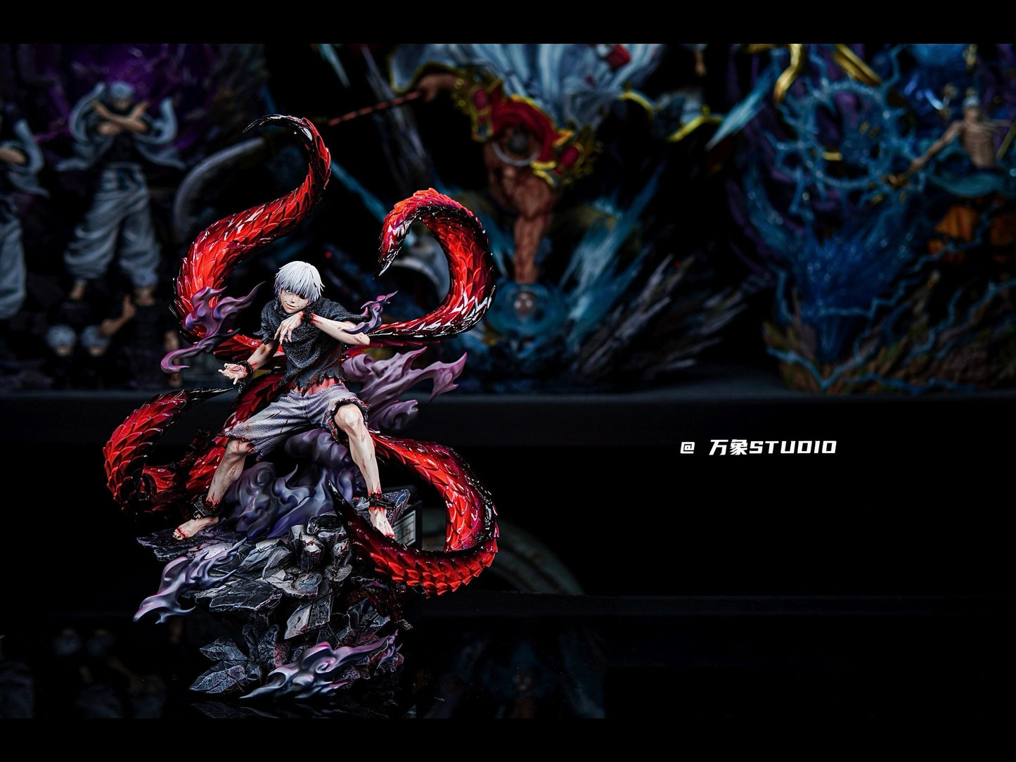 Preventa Resina Ken Kaneki Figura Tokyo Ghoul 1/6 WX Estudio