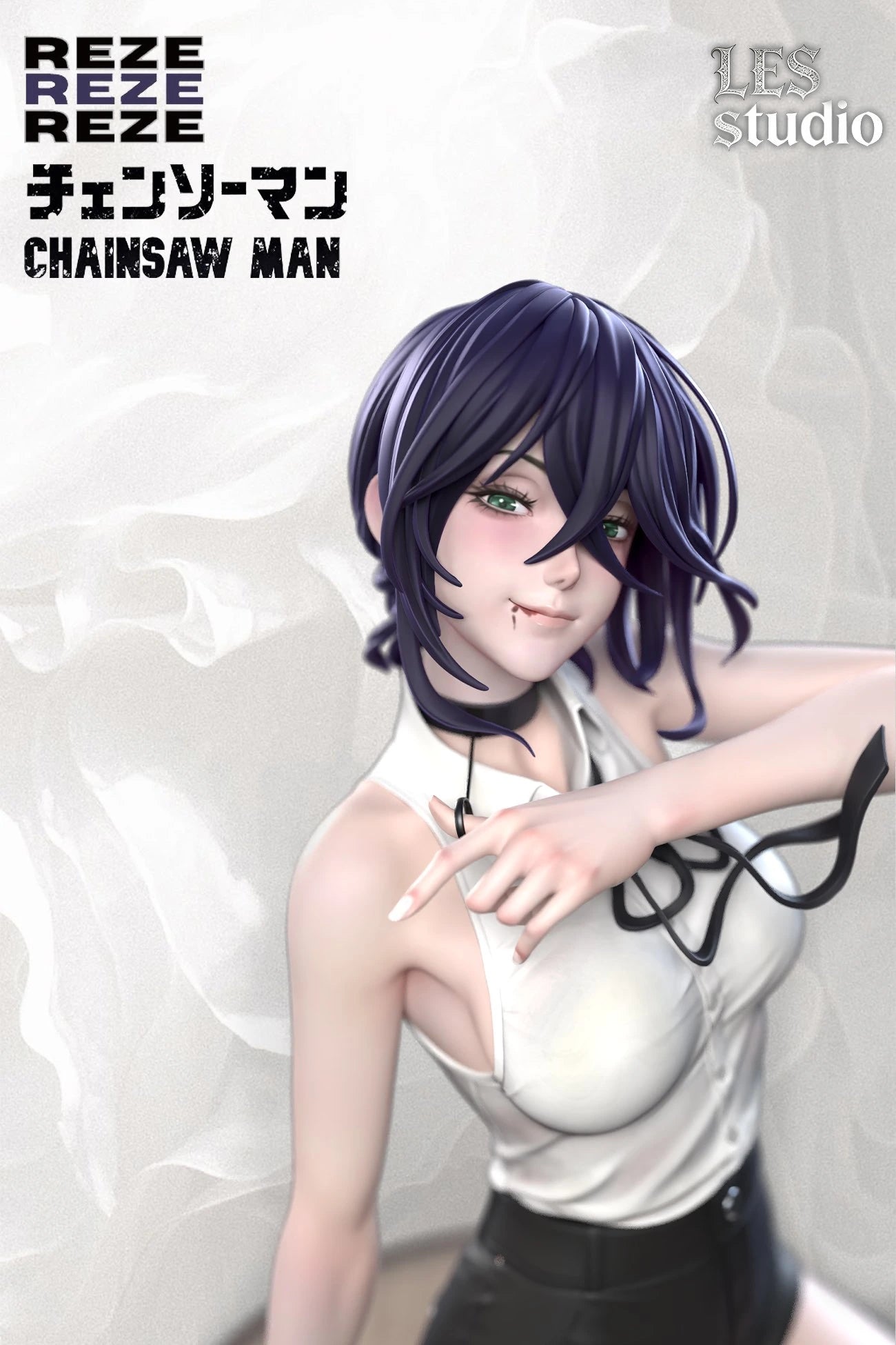 Preventa Resina Reze Figura Chainsaw Man LES Estudio