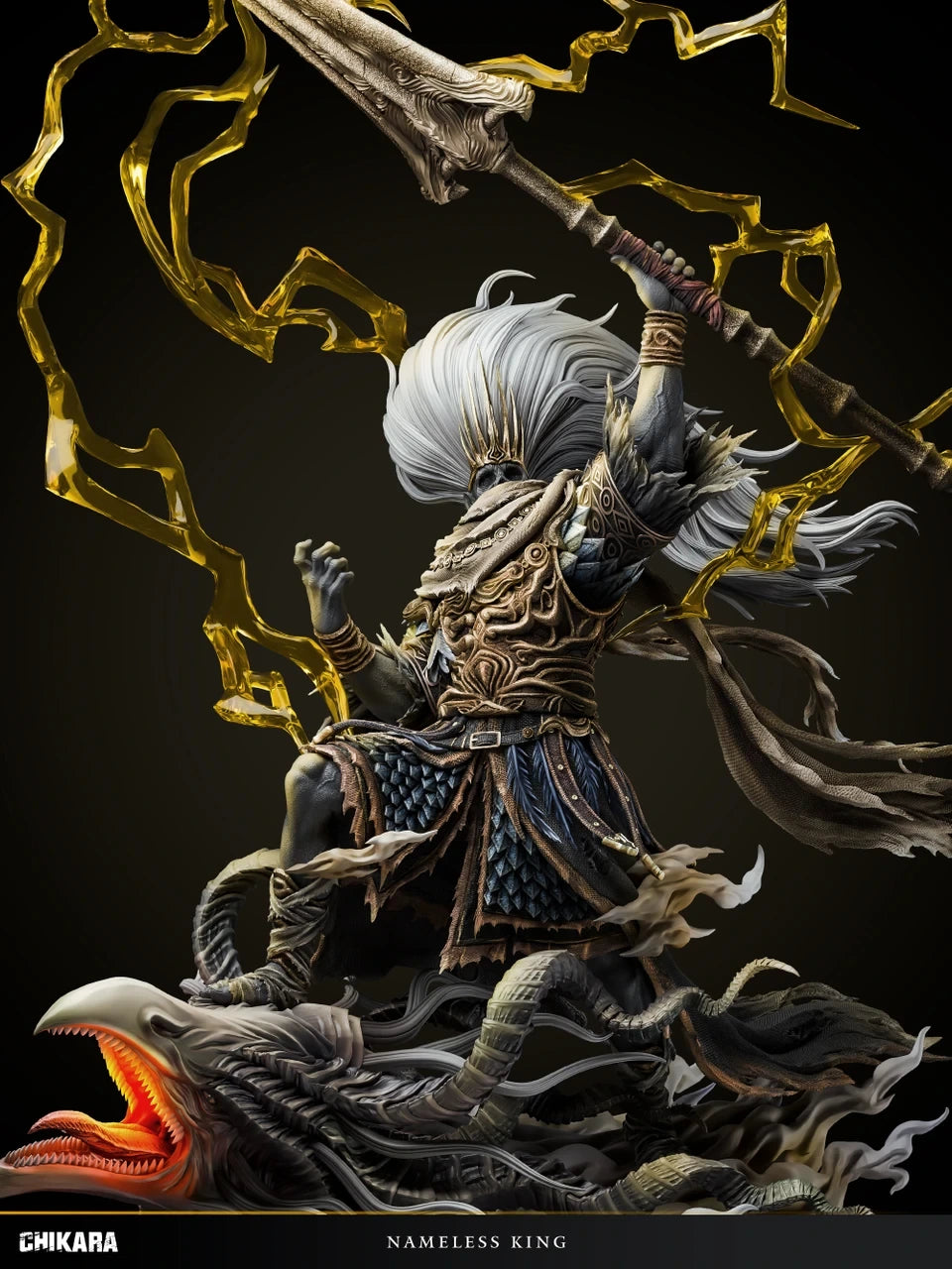 Preventa Resina Nameless King Figura Dark Souls 3 1/4 Chikara Estudio