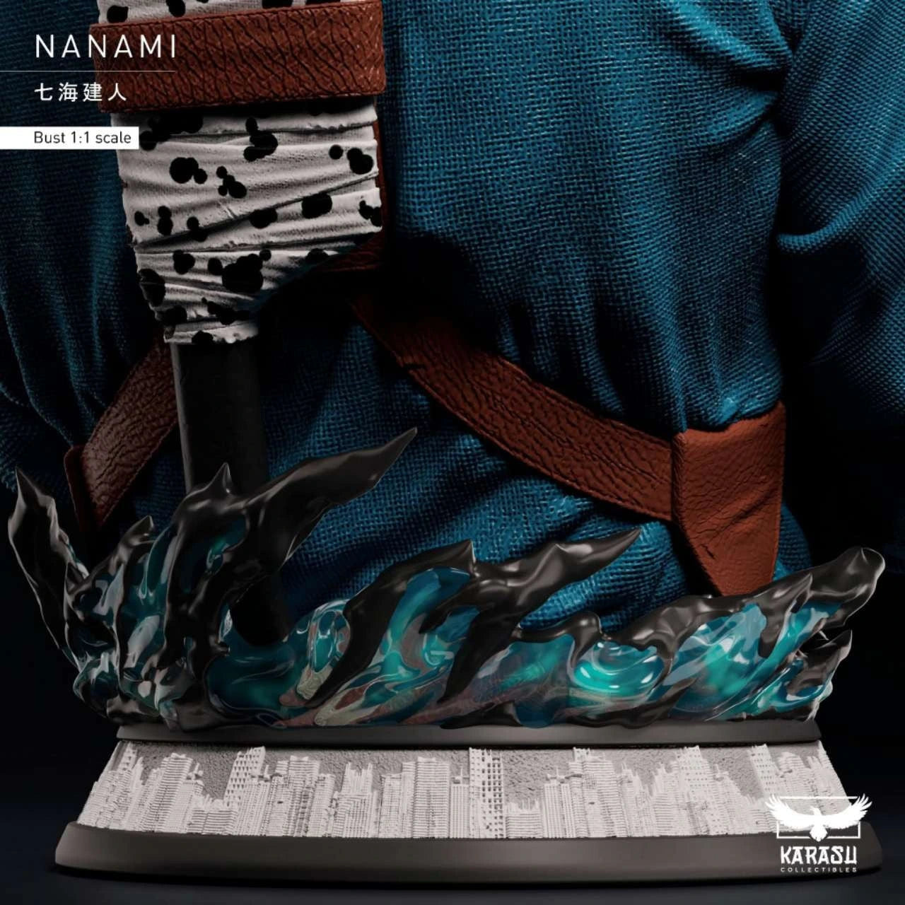 Preventa Resina Nanami Kento Figura Jujutsu Kaisen Karasu Collectibles Estudio