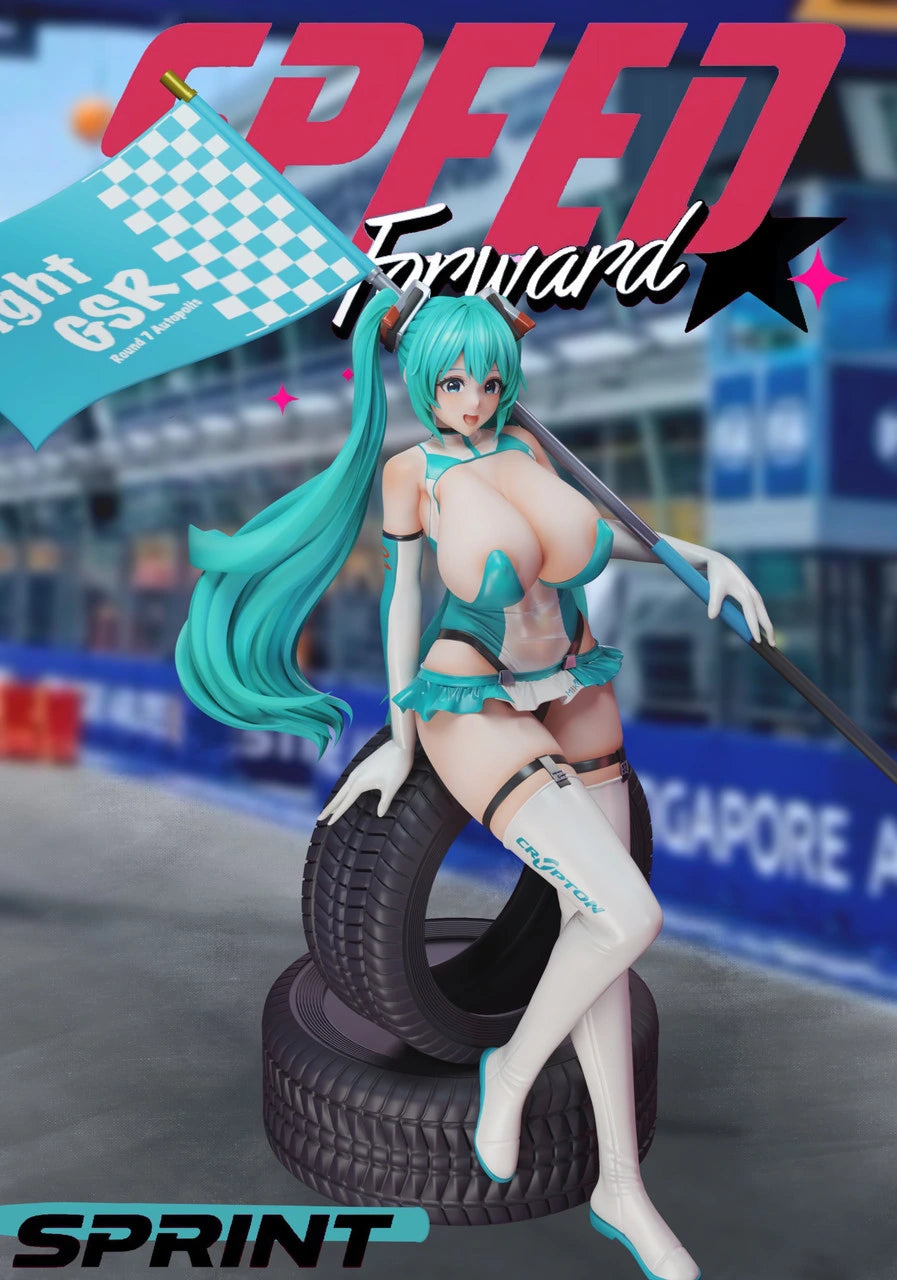 Preventa Resina Hatsune Miku Figura Vocaloid SC Estudio