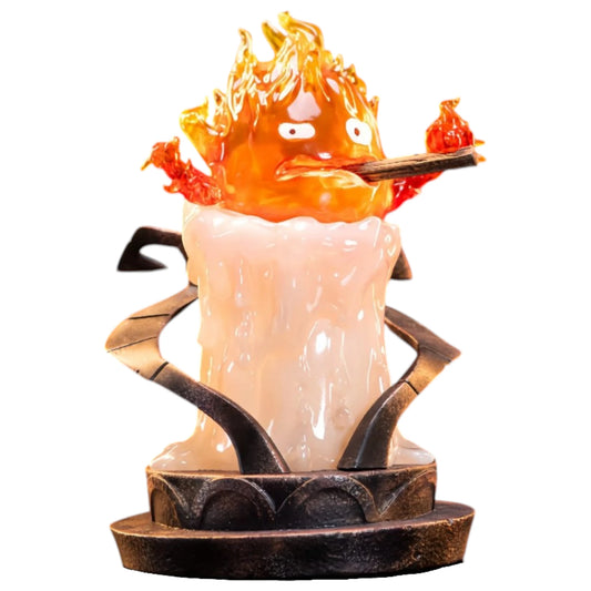 Preventa Resina Calcifer Figura El increíble castillo vagabundo Wu Yu Estudio