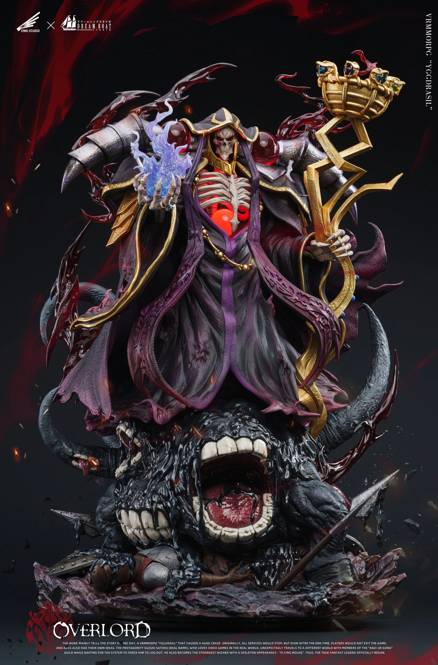 Preventa Resina Ainz Ooal Gown Figura Overlord Dream Boat & Time  Estudio