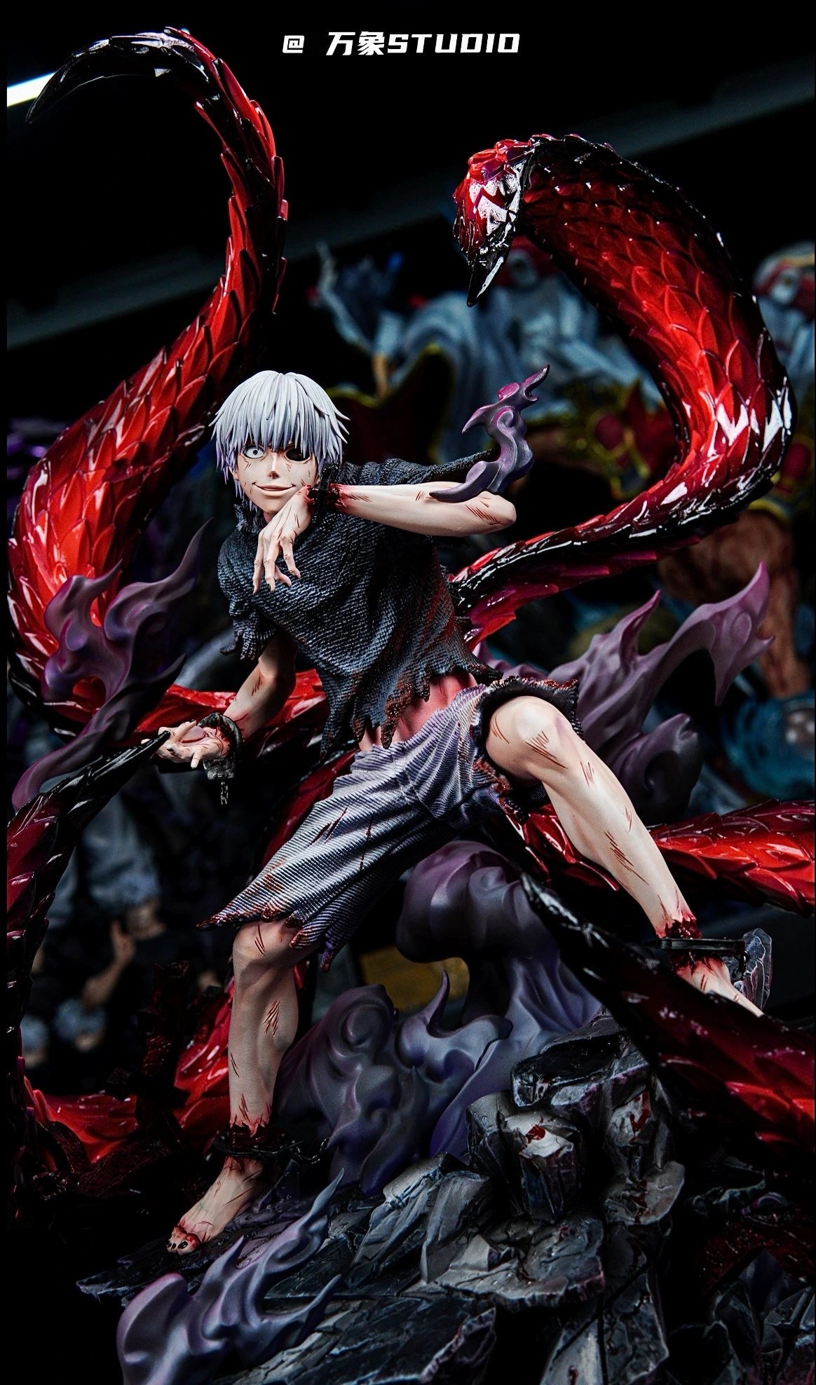 Preventa Resina Ken Kaneki Figura Tokyo Ghoul 1/6 WX Estudio