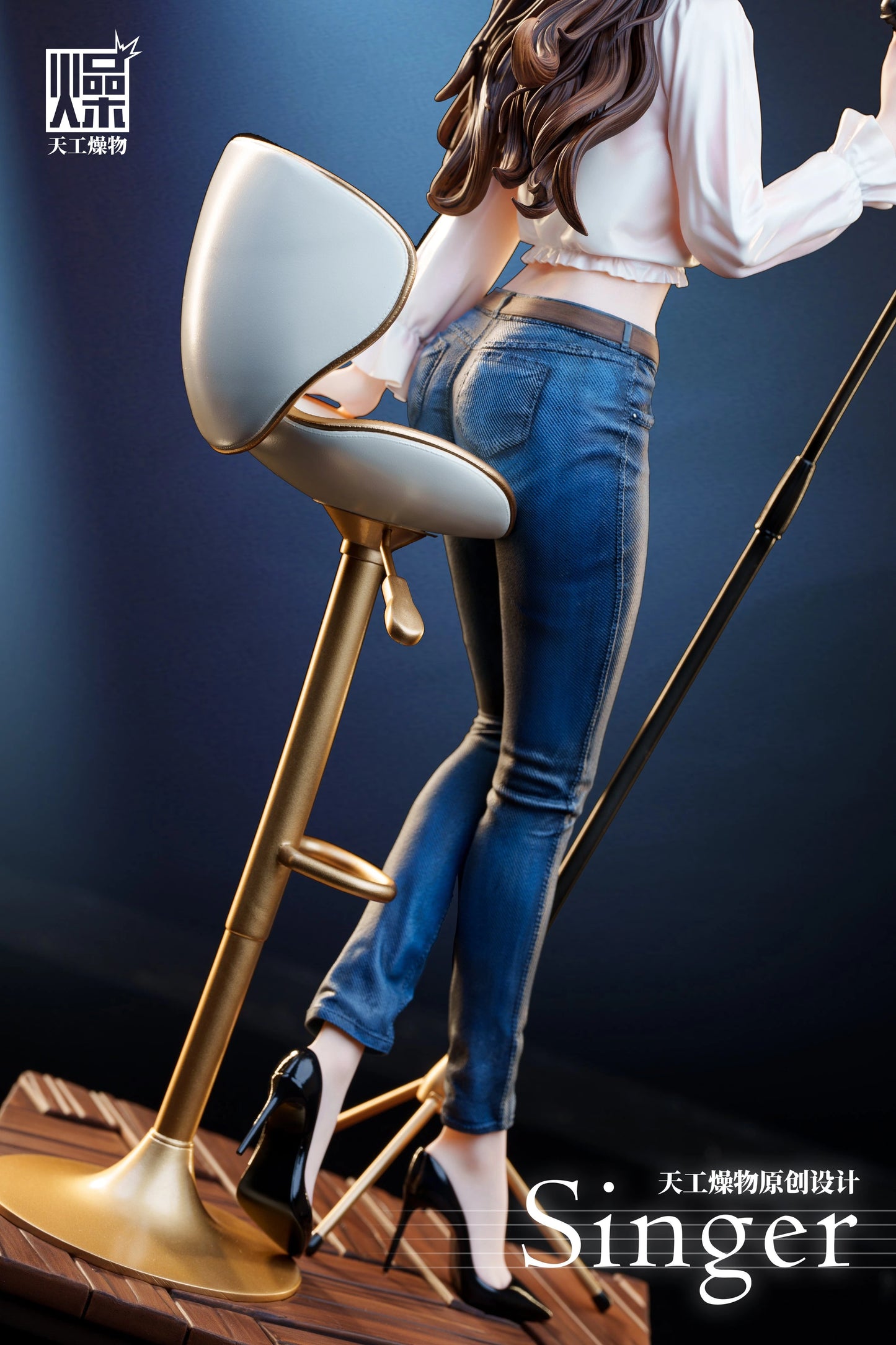 Preventa Resina Cantante Figura Original Series TGZW Estudio