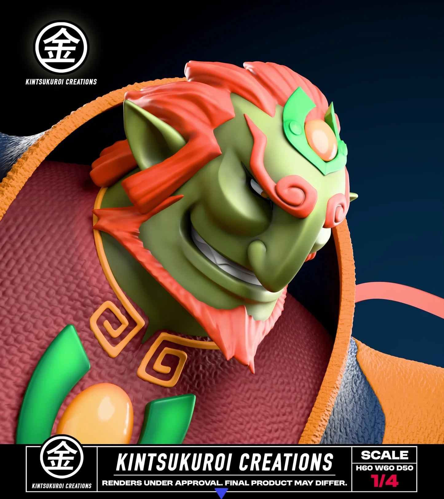 "Preventa Resina Batalla Final Figura The Legend of Zelda: The Wind Waker  Kistsukuroi Creations Estudio"